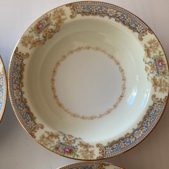 Vintage Noritake RO2 Pattern Dessert Bowls, Set of 4 - Picture 4 of 9